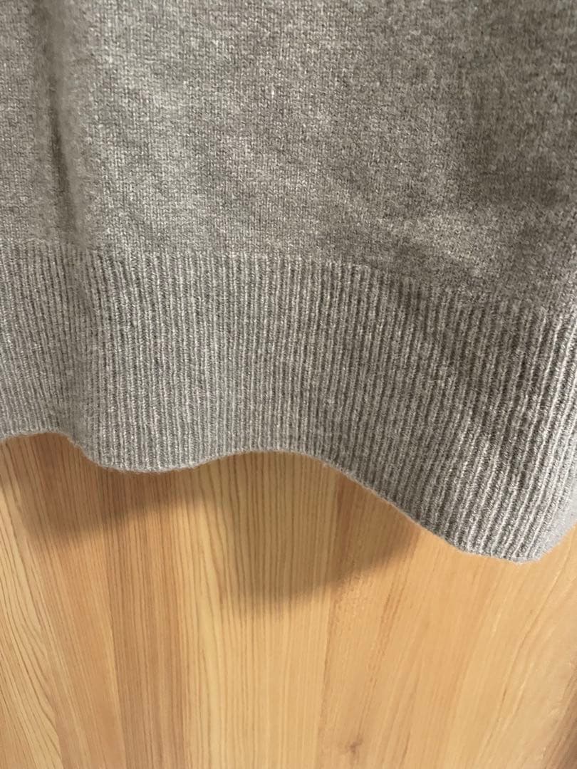 ✨美品✨MORABITOカシミア混　ニットウールワンピース ロング38 ベージュ