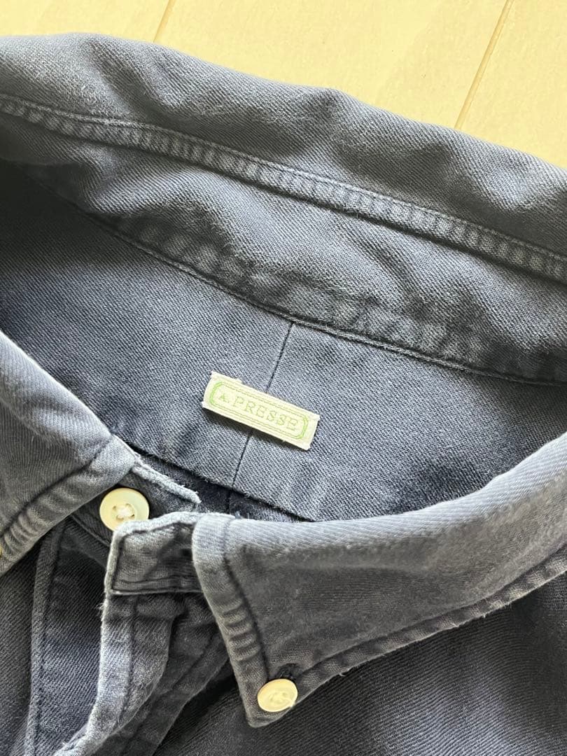 A.PRESSE ボタンダウンシャツ BD Shirt