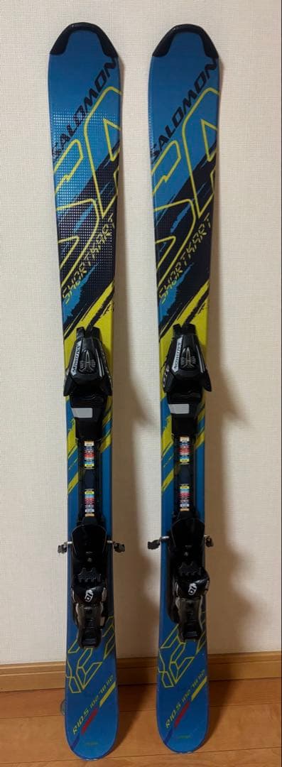 ※値下げ※【サロモン】Salomon スキー 板 125cm バインディング付き