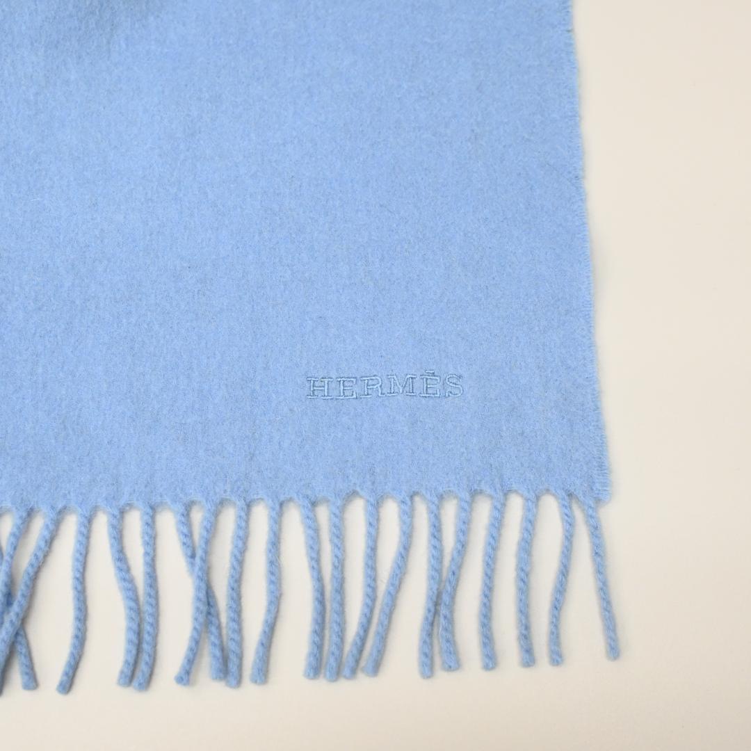■ 48006★年 HERMES エルメス マフラー 大判ストール