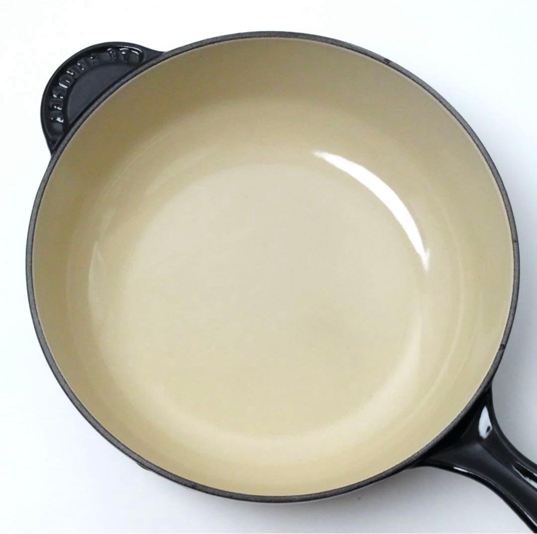 【新品】LE CREUSET　ソースパン　ブラックオニキス　21cm
