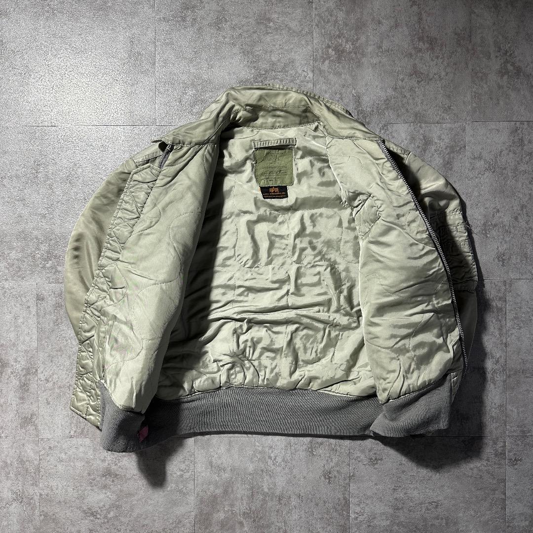 90s Alphe 民間品 cwu45p フライトジャケット アメリカ製 L
