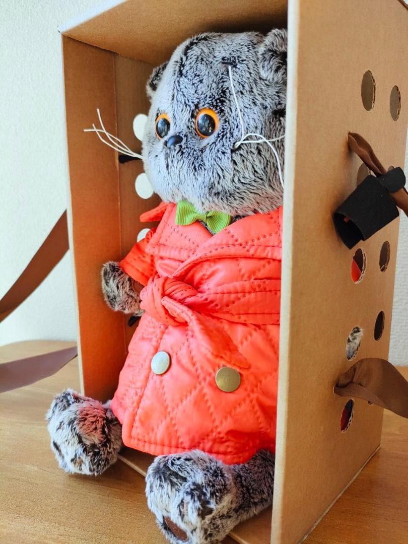【BBB103】22cm ブディーバーサ 猫のぬいぐるみ バーシック