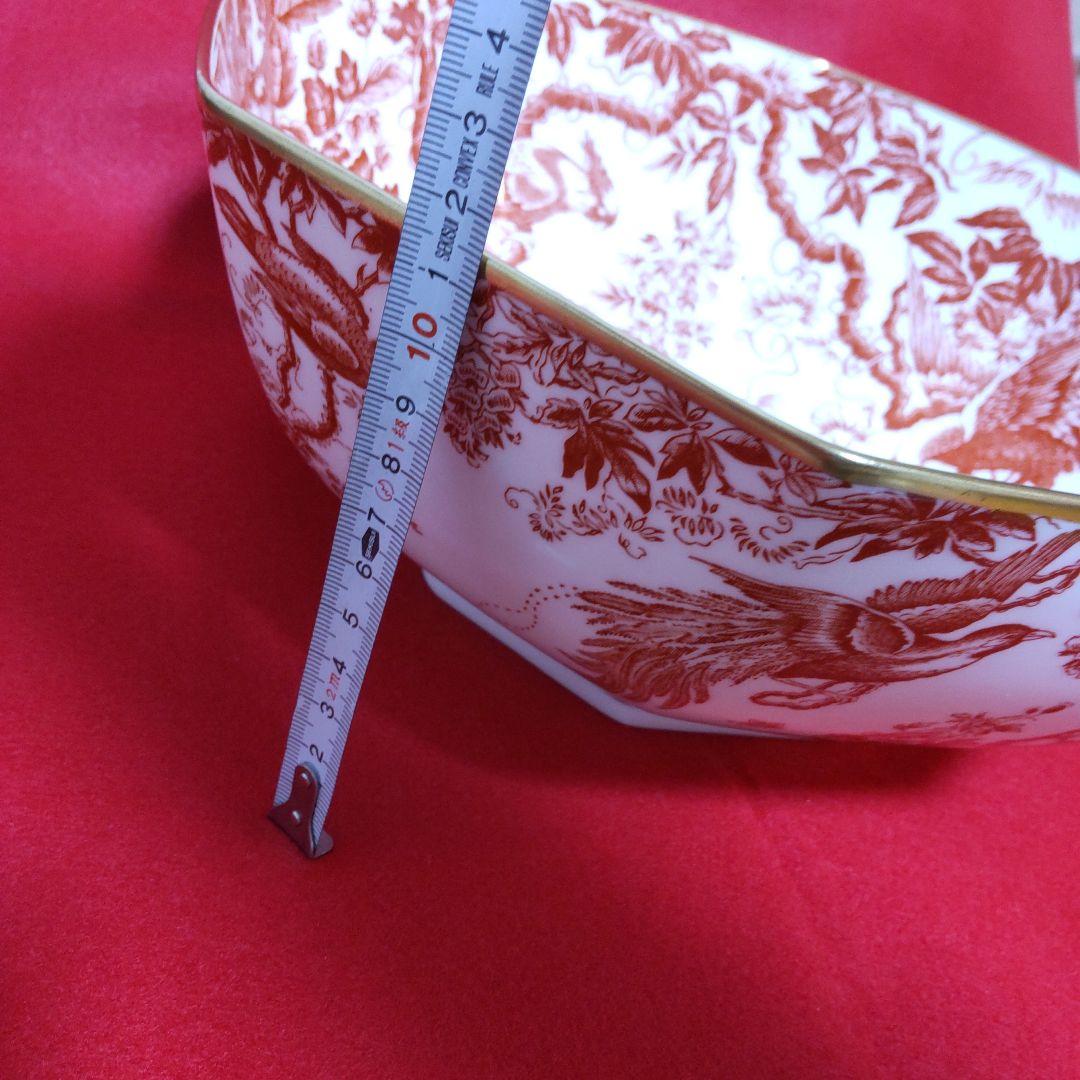 ロイヤルクラウンダービー ボウルエイビスレッド ★希少★美品★