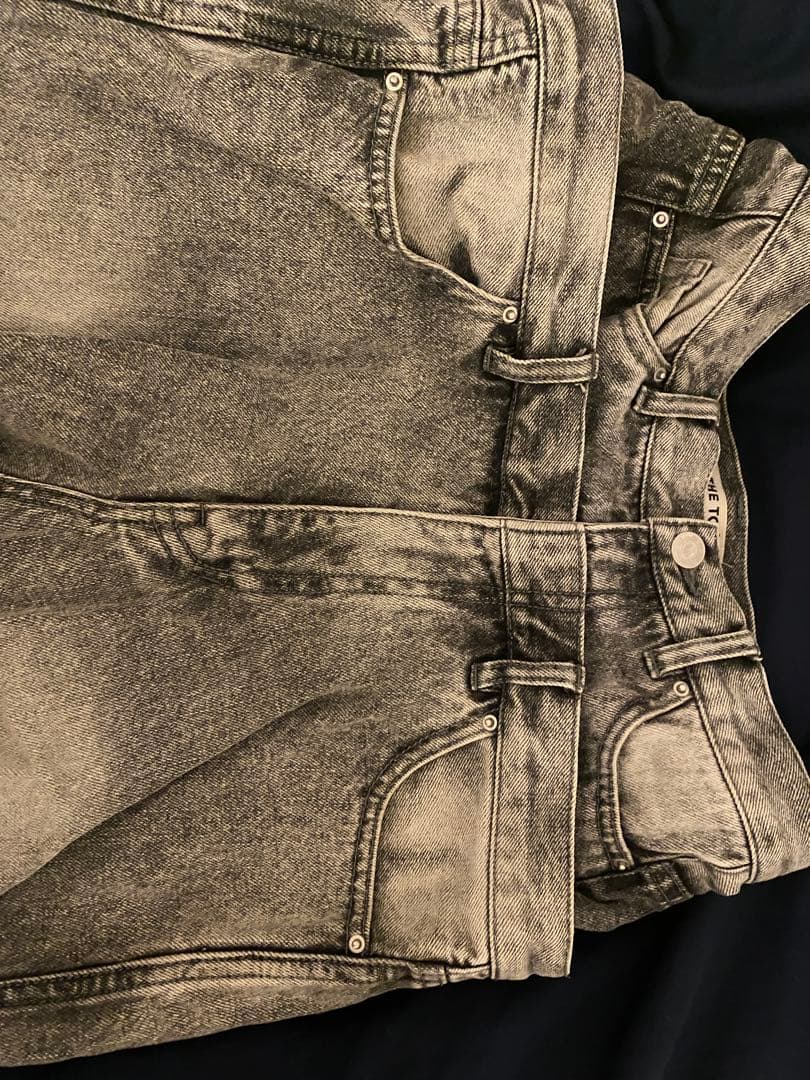 パンツ THETOE Lexington Double Belt Denim Pants