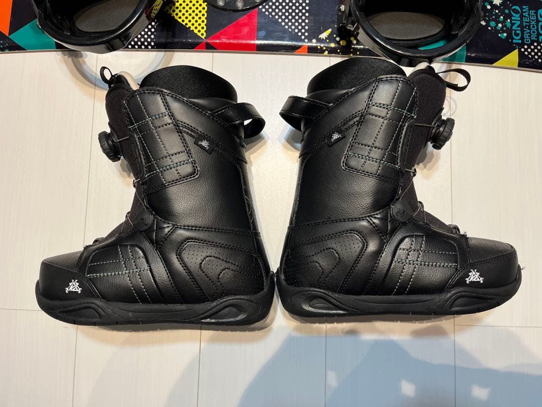 IGNIO GRV TEAM ROCKER 120 ボード、ブーツ、3点セット