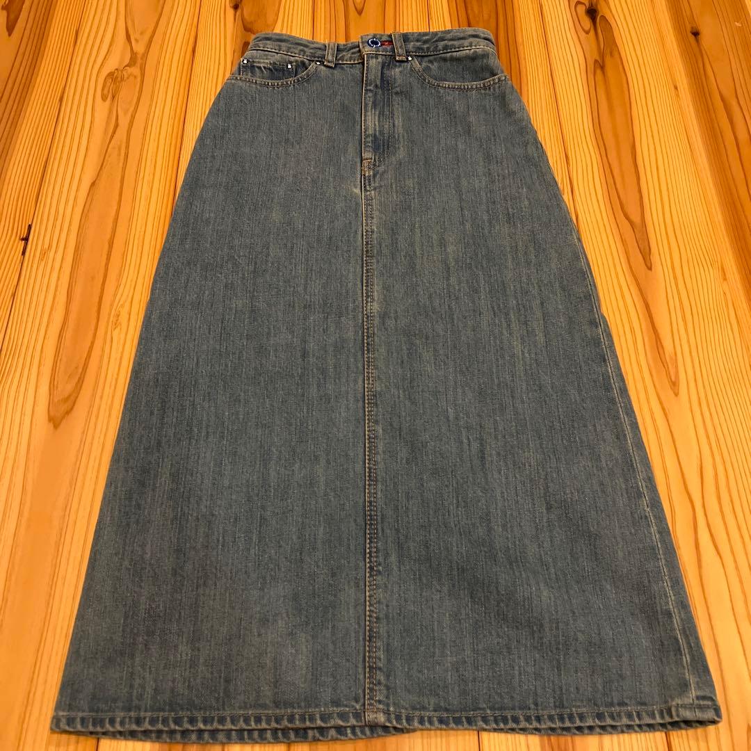 CUNE デニムロングスカート Sサイズ　美品