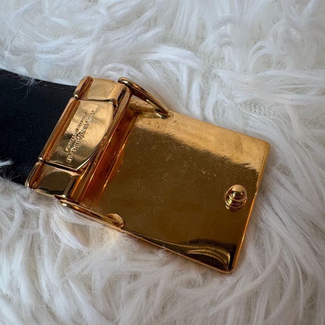 YVESSAINTLAURENT イブサンローラン ベルト　黒 メンズ