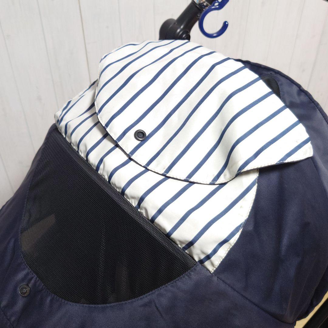 ✩美品✩ Combi メチャカル ハンディ オート4キャス ベビーカー ネイビー