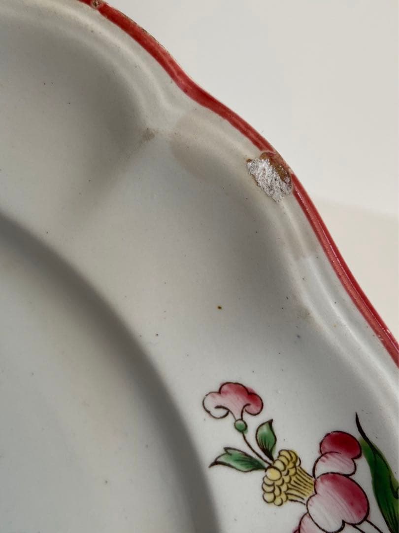 Lunéville　K&G　CHINA　手書きのプレート