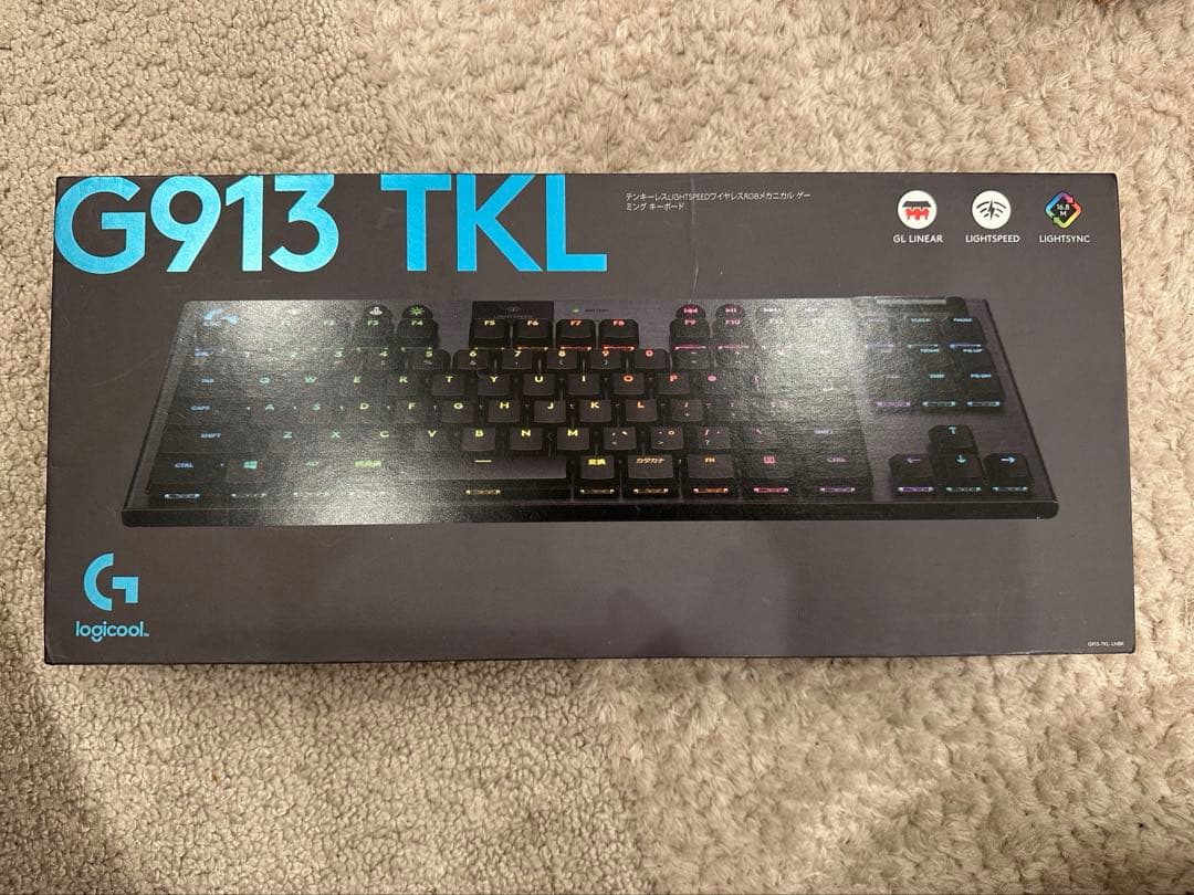Logicool G913 TKL RGBキーボード 本体（美品）