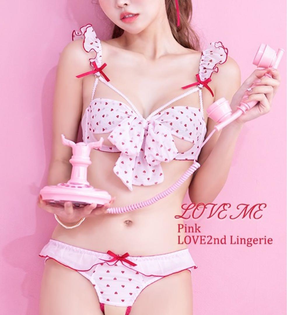 E70♥️ love2nd LOVEMEオープンブラオープンショーツセットラブラン