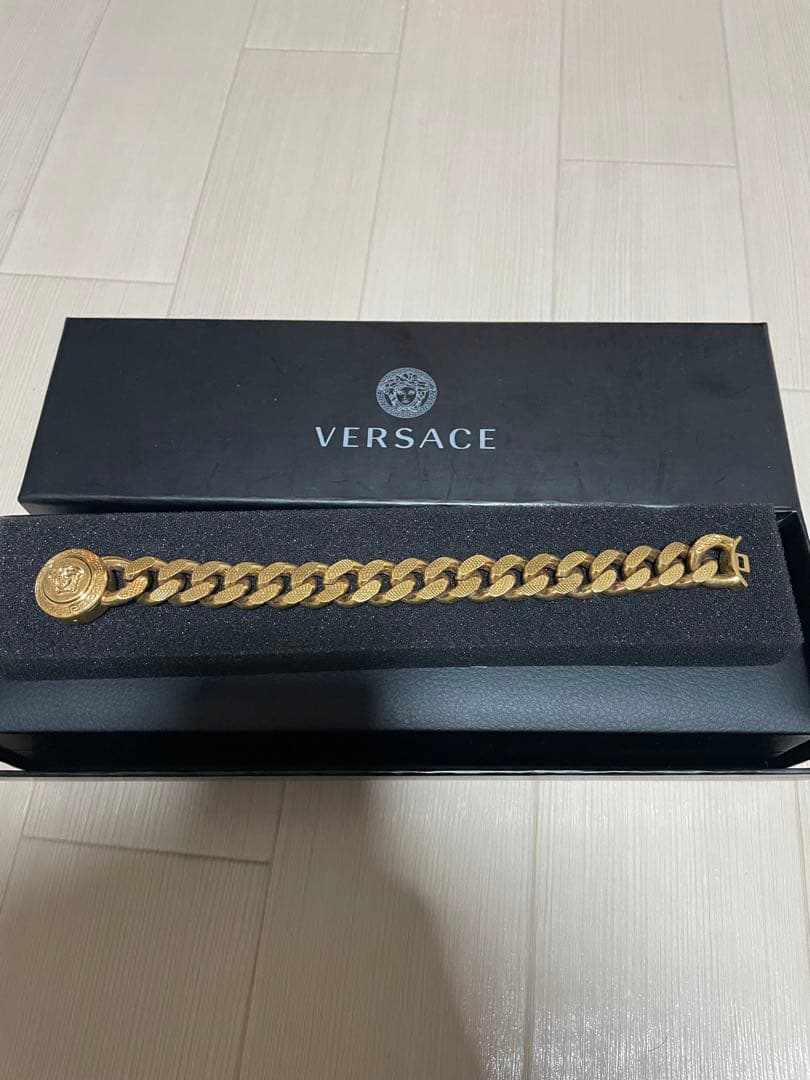 VERSACE チェーンブレスレット ゴールド