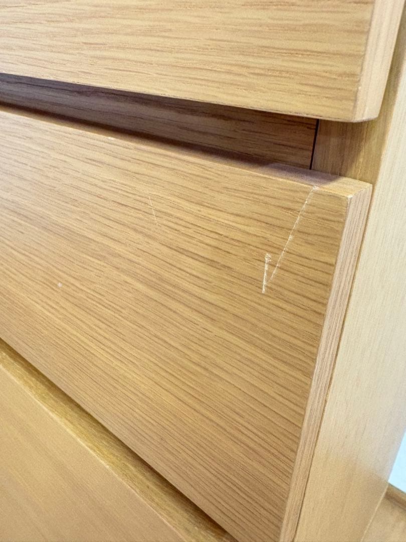 無印良品/良品計画　　チェスト　6段　オーク