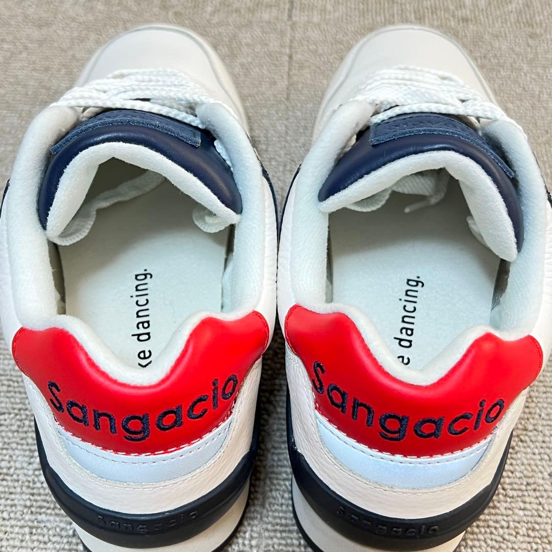 未使用品級✨Sangacio サンガッチョ にゅ〜ず トリコロール 23.5㎝