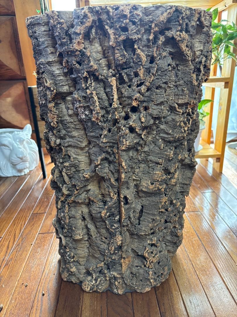 園芸用バージンコルク プランター外径約36cm×30×H60cm