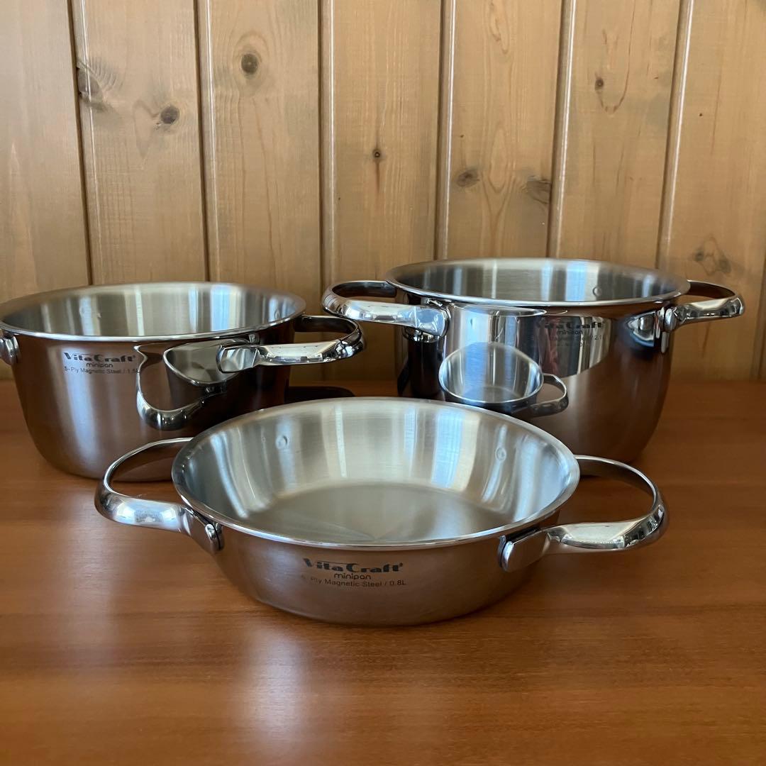 ビタクラフト　ミニパンセット　美品