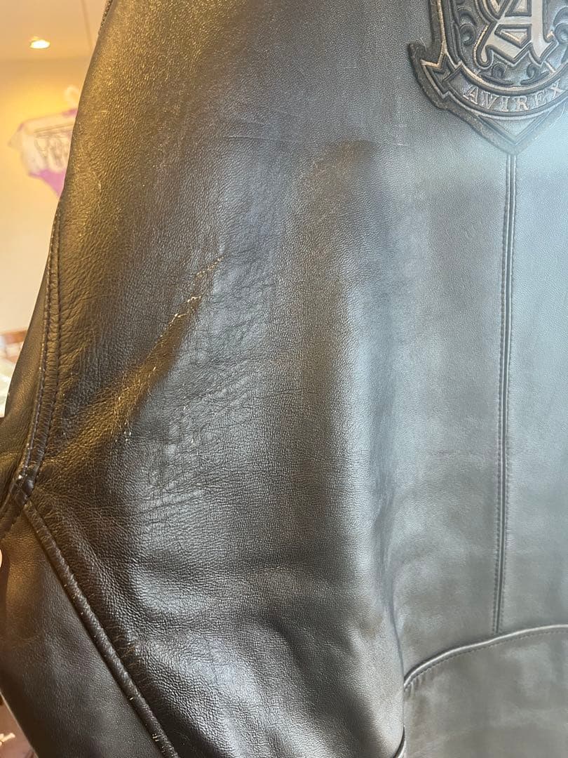 AVIREX レザージャケット 3XL