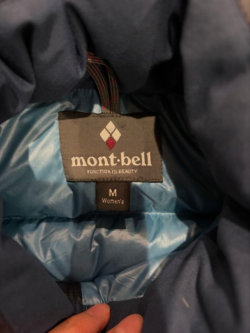 mont-bell Mサイズ アルパインダウンジャケット ネイビー