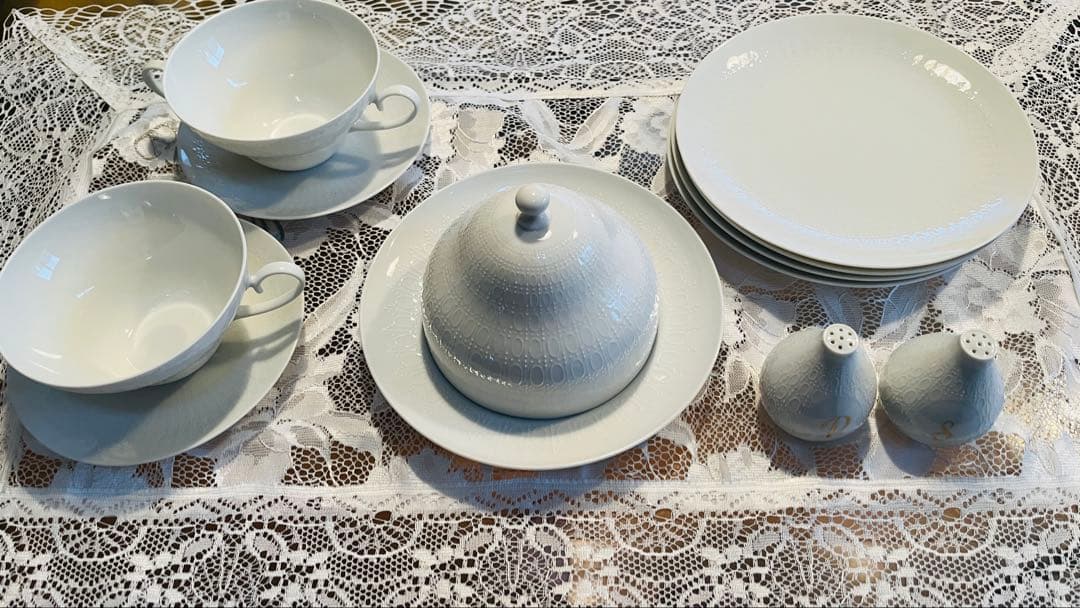 ローゼンタール　スープ皿✖︎4 皿✖︎4 salt &pepper 蓋付き皿