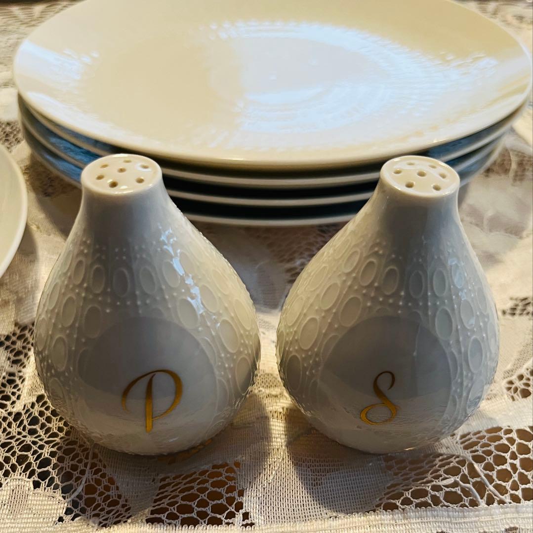 ローゼンタール　スープ皿✖︎4 皿✖︎4 salt &pepper 蓋付き皿