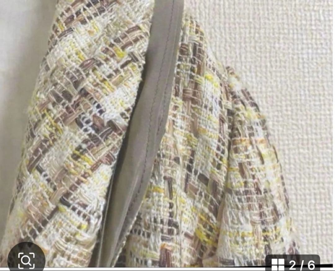 大きいサイズ、ヒロココシノ　ツィードセットアップ