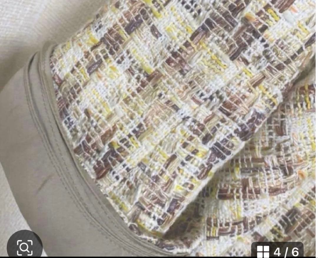 大きいサイズ、ヒロココシノ　ツィードセットアップ