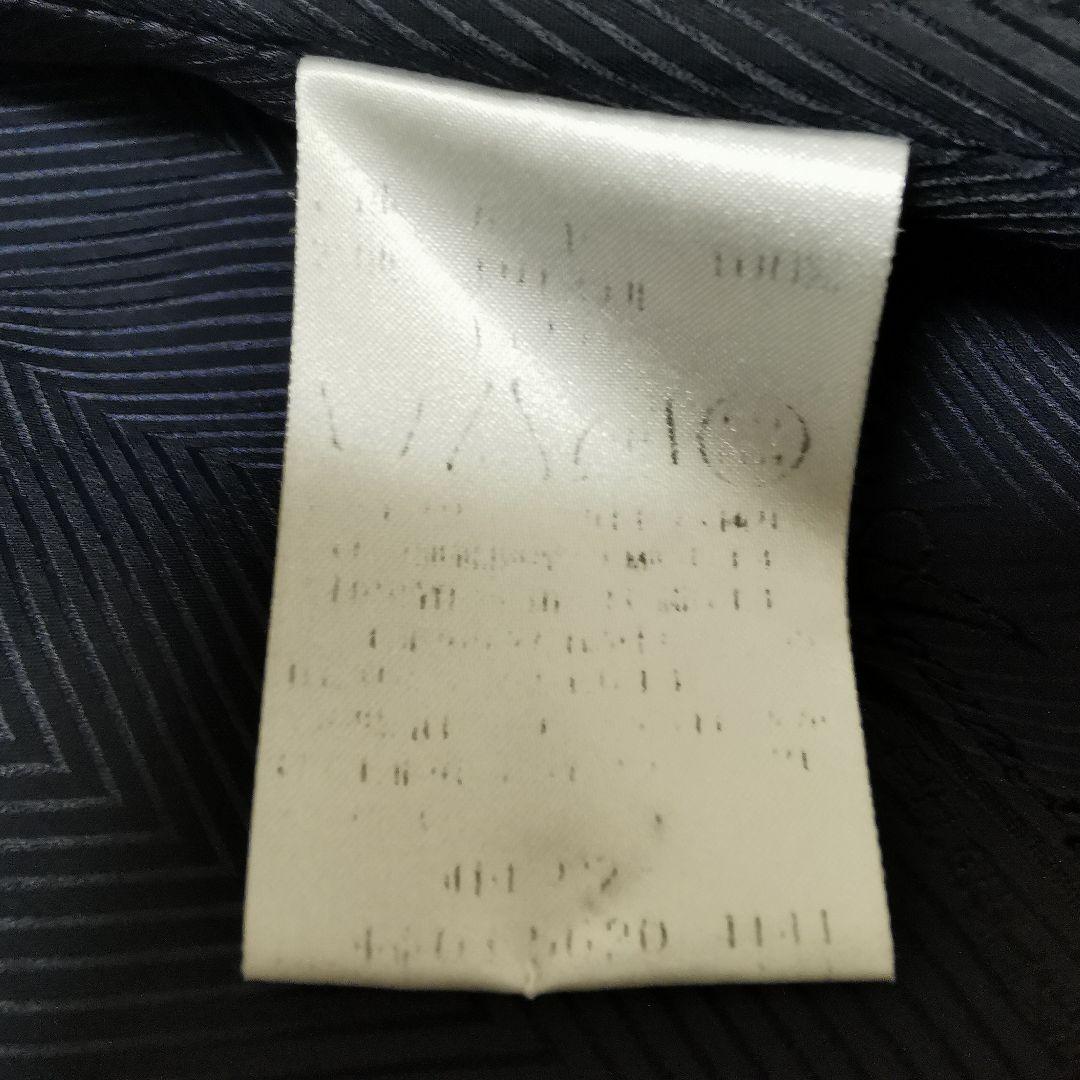 アクアスキュータム カシミア バルマカーンコート ステンカラーコート 紺 L相当