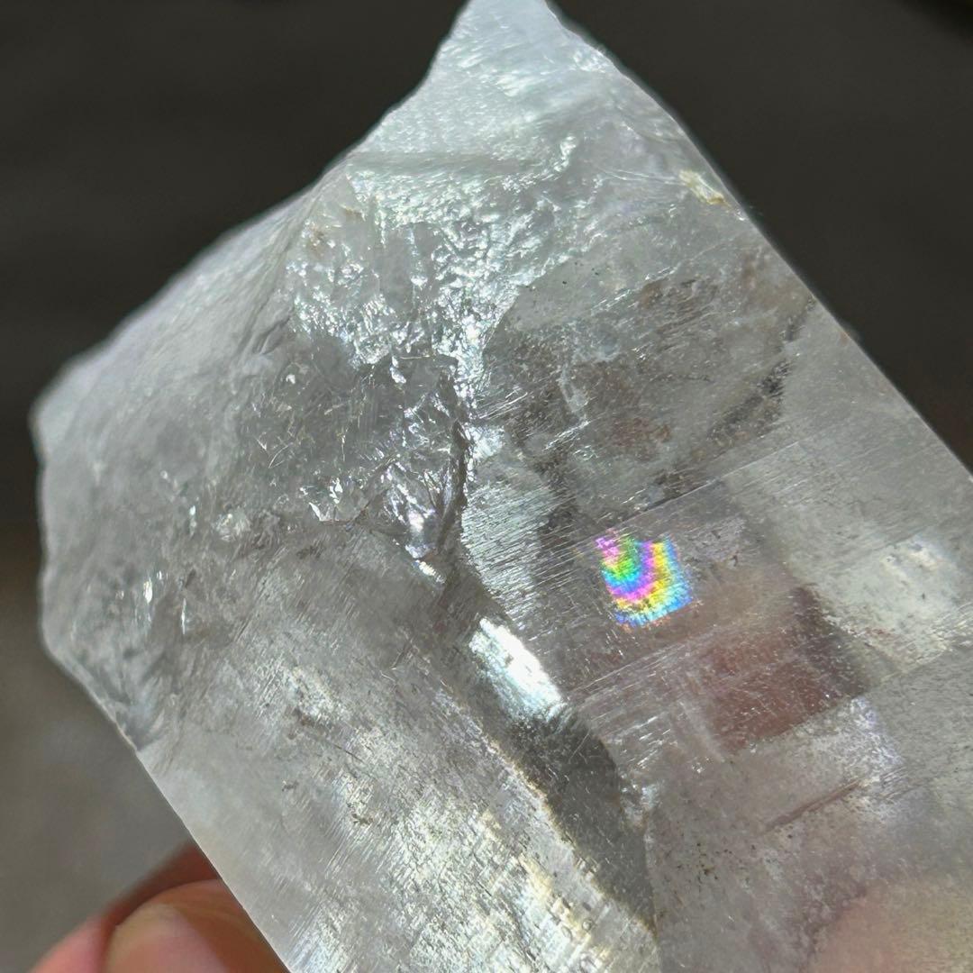 ☆別格高級品！福財龍王秘宝②！貫入！マニカラン　クォーツインクォーツ　水晶　原石