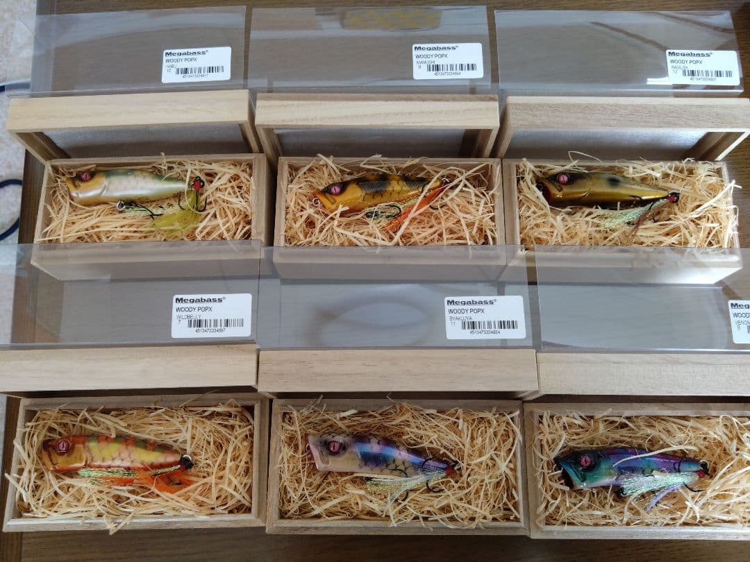 Megabass 　WOODY POPX 干支　巳　セット