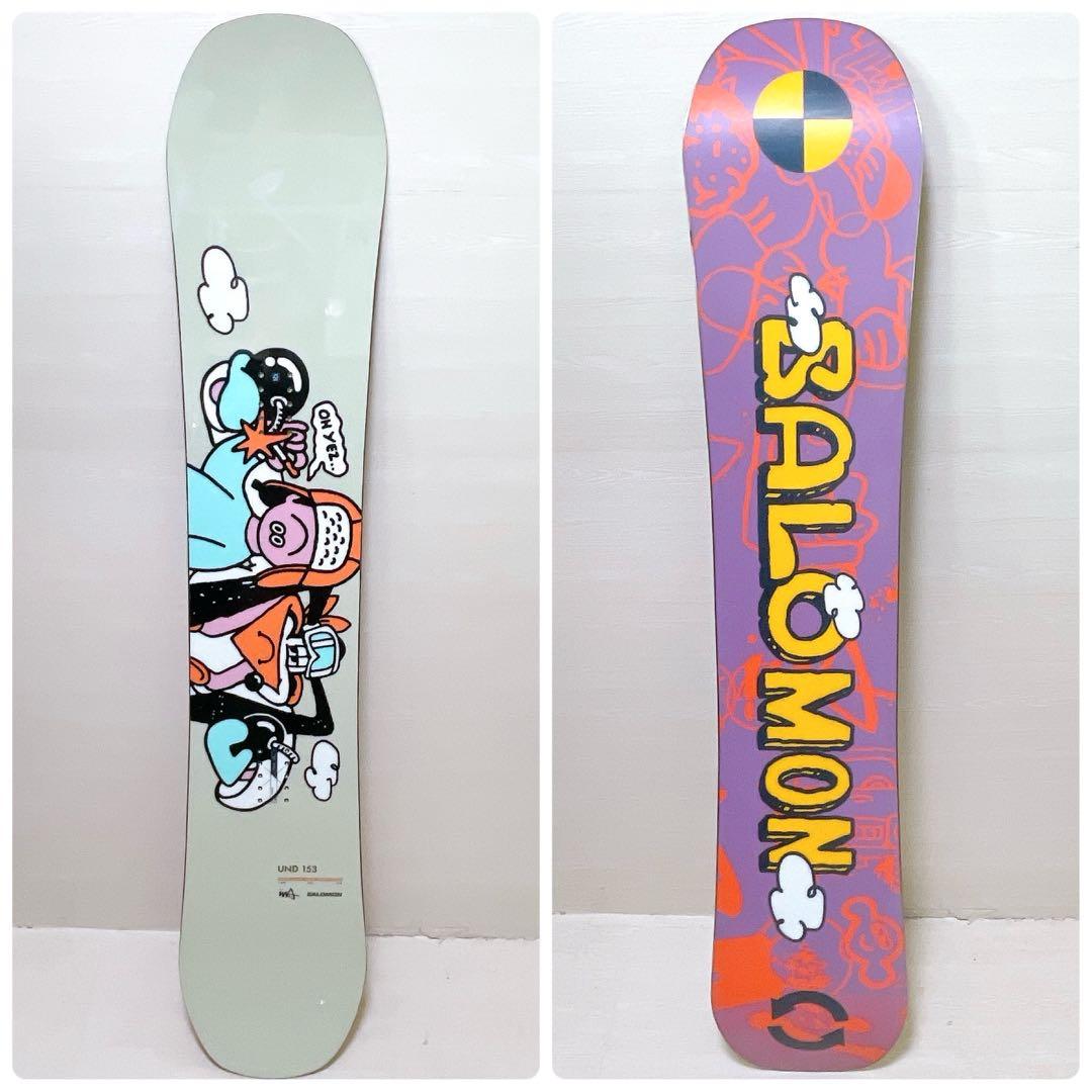 希少 限定モデル SALOMON UND 153 スノーボード フリースタイル