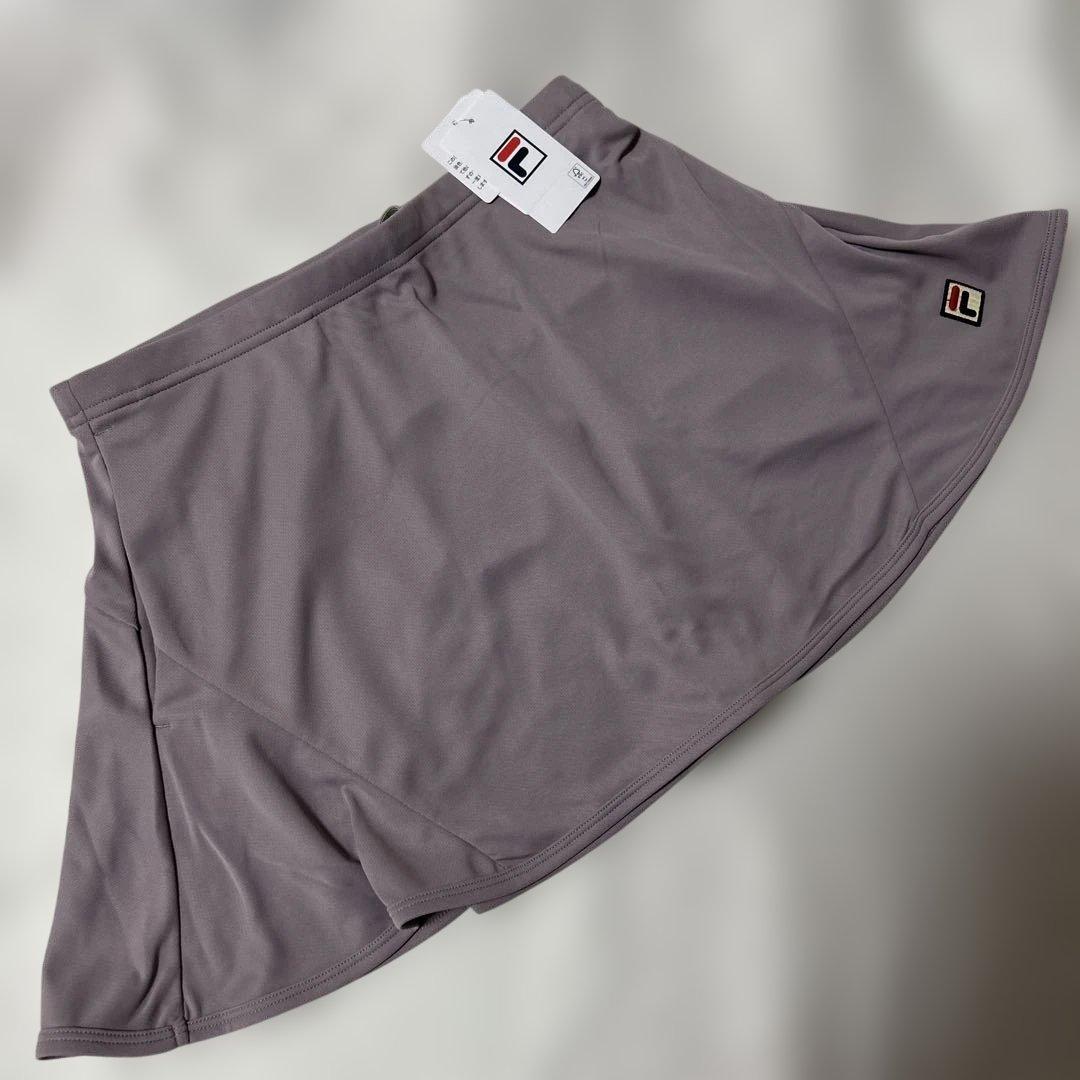 ☆新品タグ付き☆フィラテニス Ｍサイズスコート スモーキーアプリコット