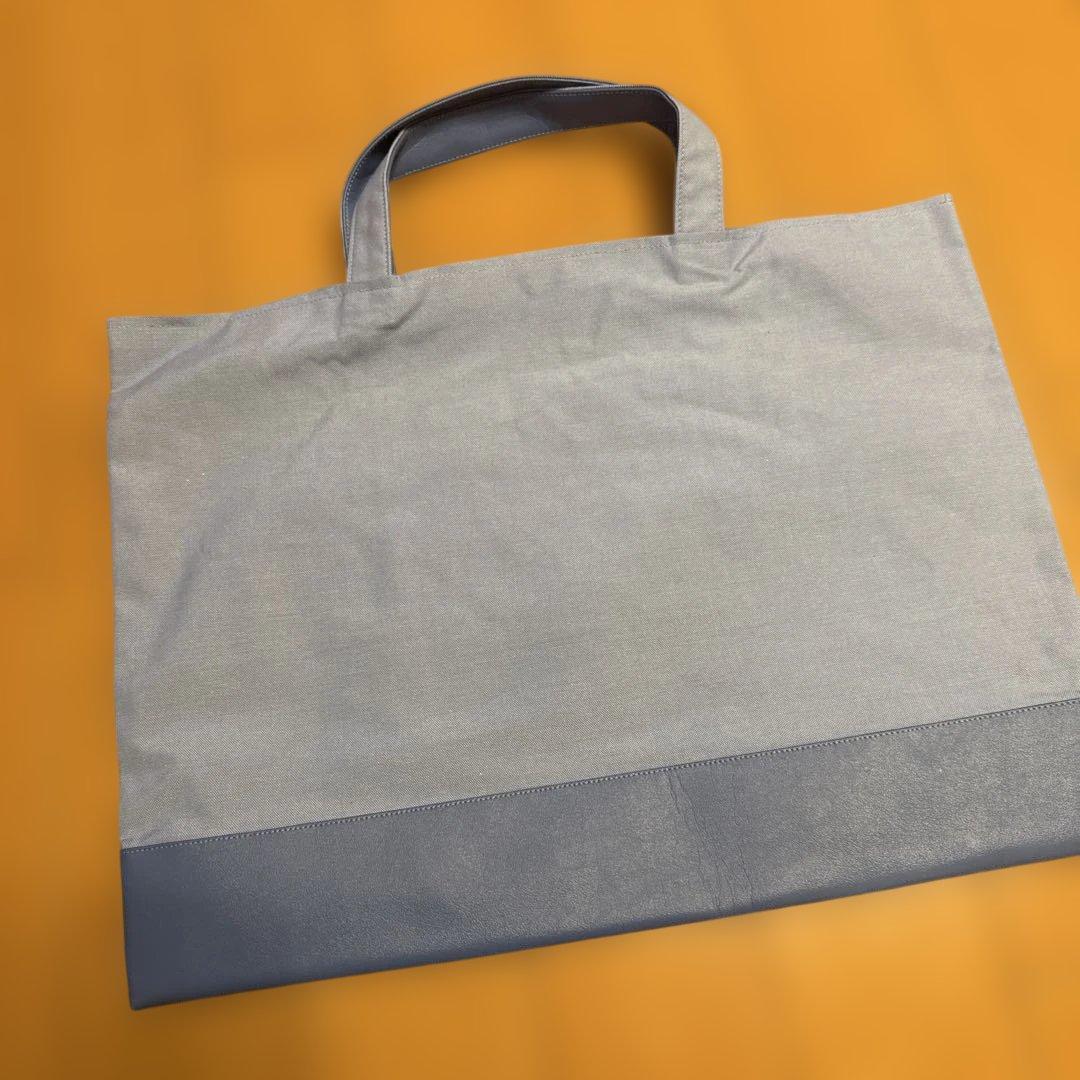 familiar クマの刺繍トートバッグ 大きめ