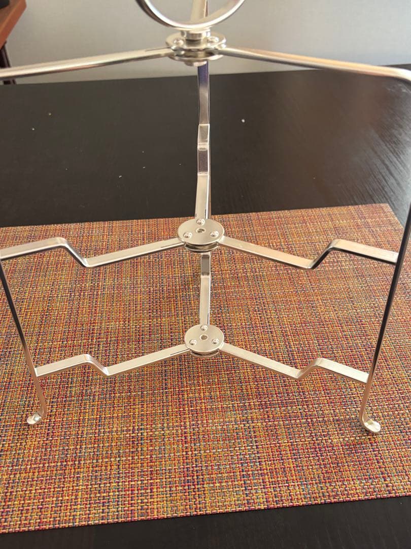 早川シルバー　折りたたみティースタンド　2段