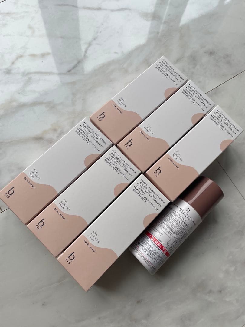 ｂ.ris　ビーリスエアリーカラーリングフォーム　80g×6本　[新品・未開封]