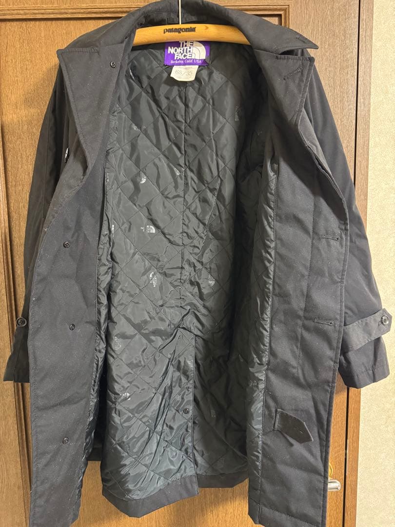 ノースフェイス NY2651N ベイヘッド クロス ステンカラーコート ブラック