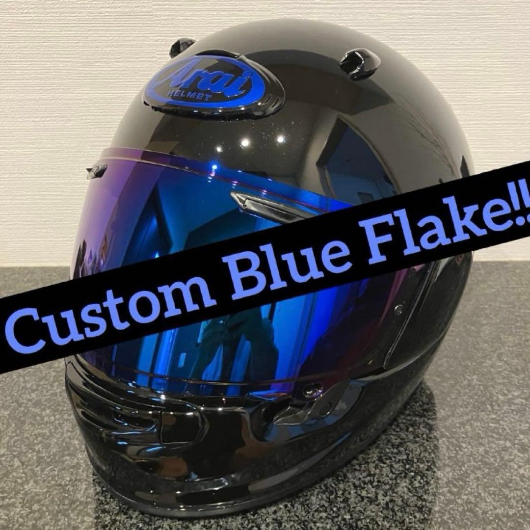 Arai フルフェイスヘルメット カスタムブルーフレーク