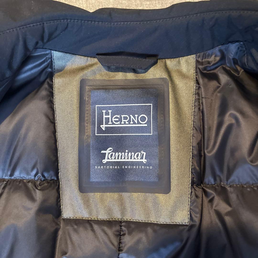 HERNO Laminar GORE-TEX ステンカラー ダウンコート