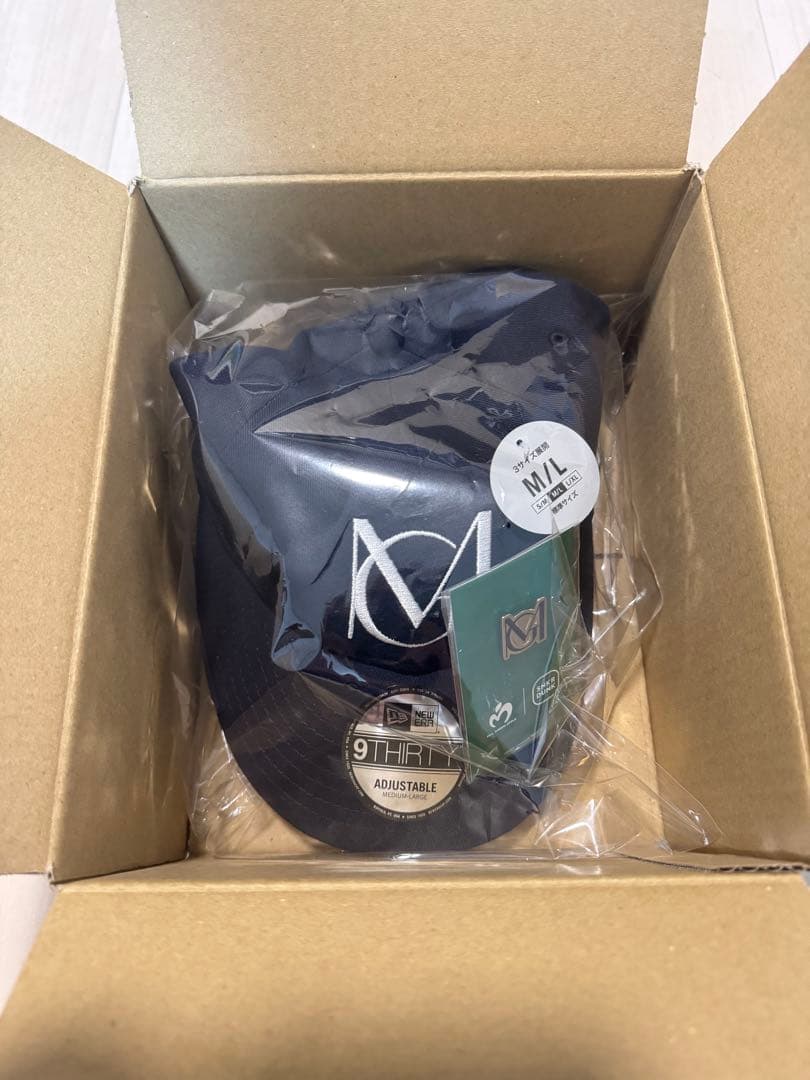 ミセスグリーンアップル NEWERA コラボキャップネイビー ピンズ付き