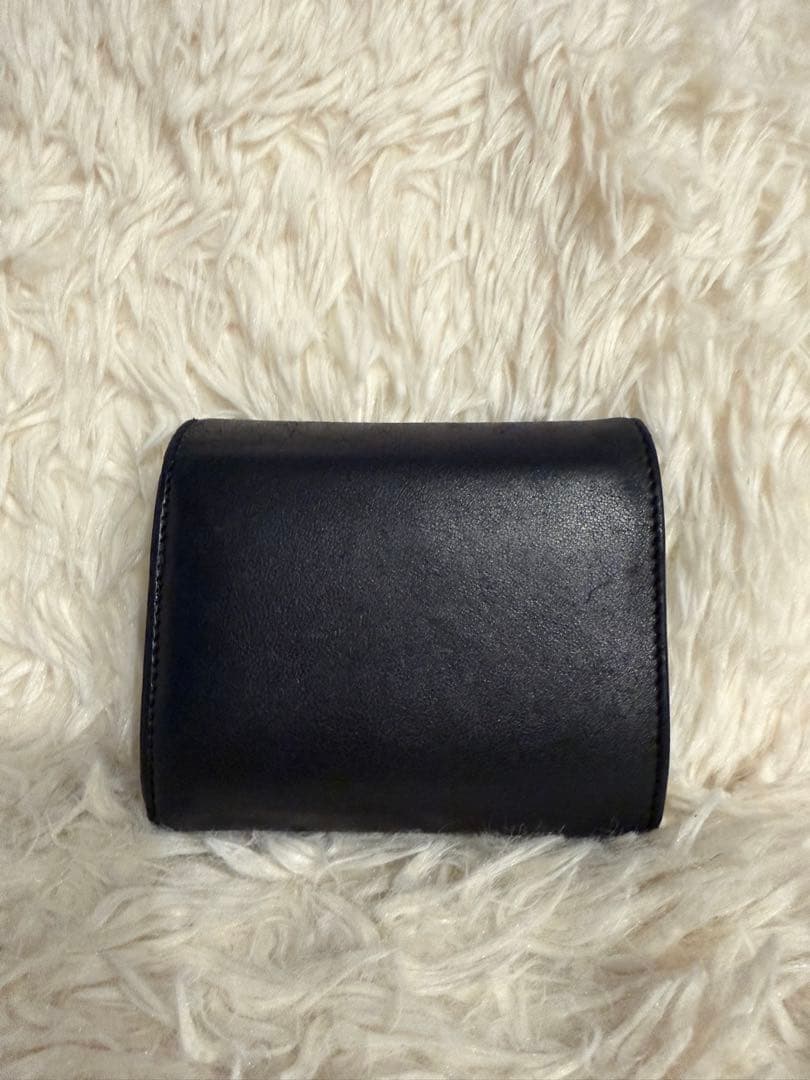 スモール フラップウォレット トリオンフ / シャイニーカーフスキン