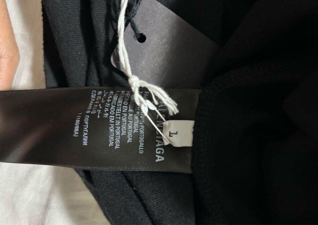 【確実正規品　新品】BALENCIAGA × Adidas ロングTシャツ