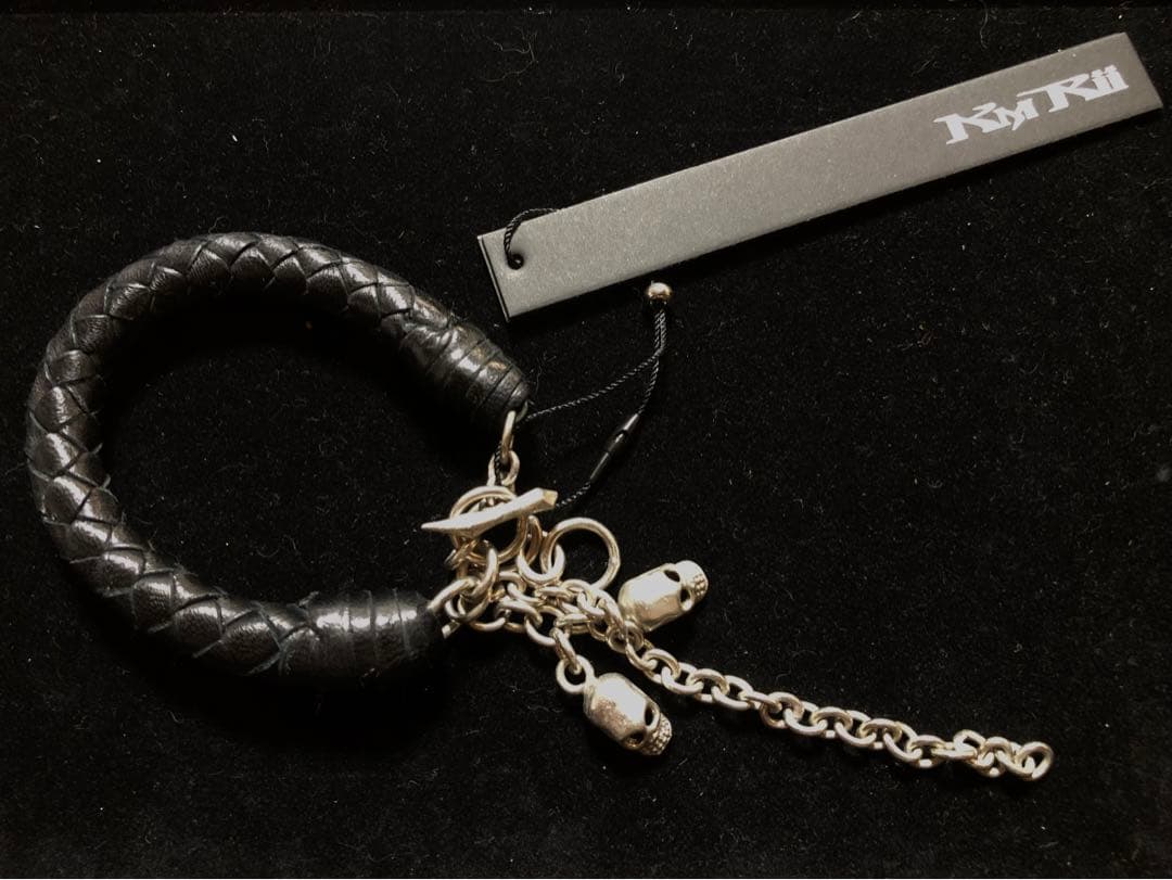 新品・未使用【KMRii】ケムリ レザーブレスレット