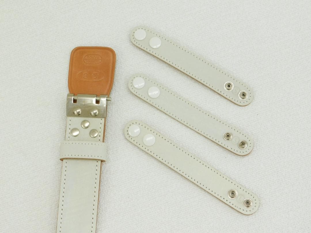 本革白帯革（たいかく）3号