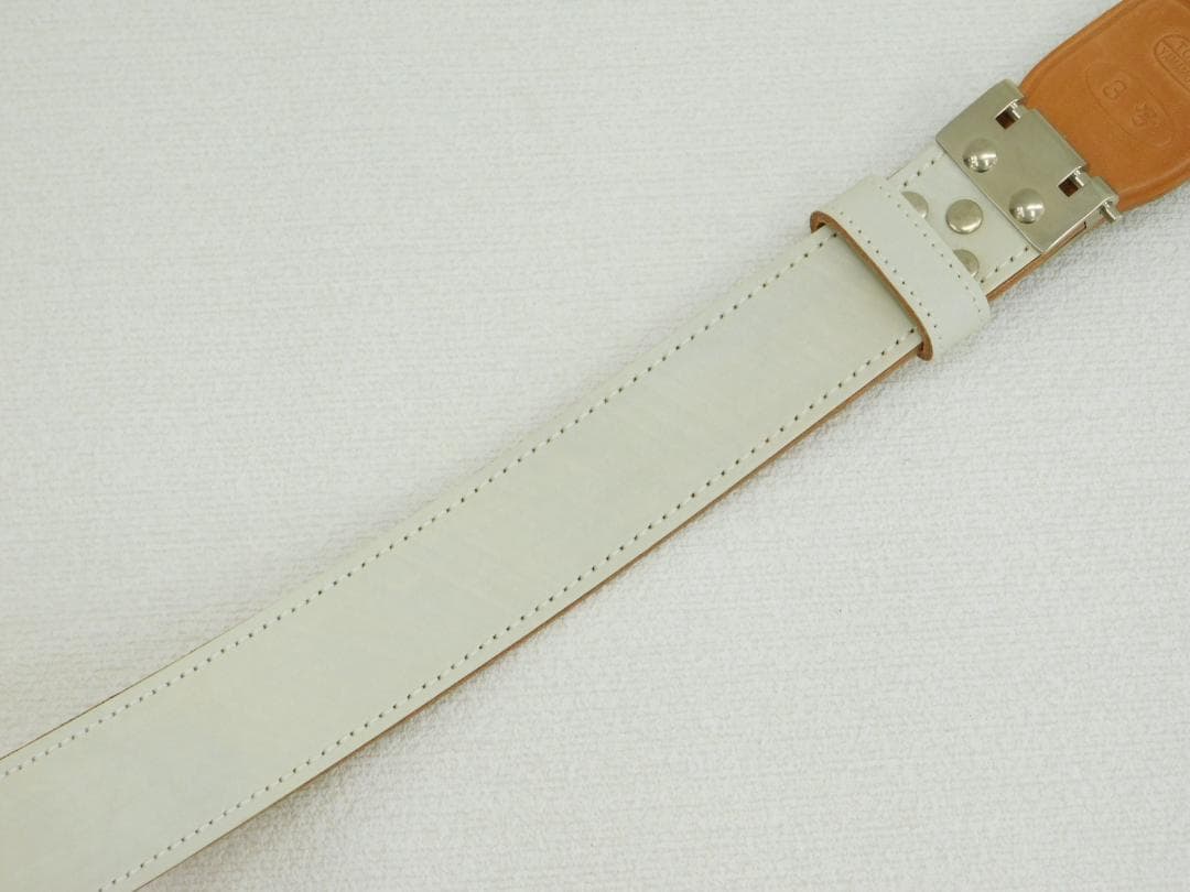 本革白帯革（たいかく）3号