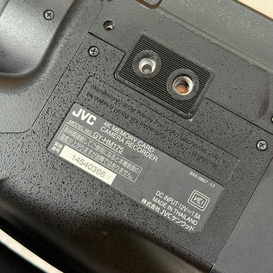 ジャンク　JVC 4Kビデオカメラ GY-HM175