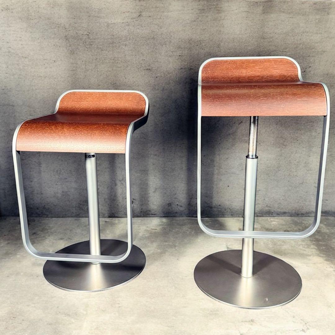 HR808 ADAL イタリア製　2台セット　昇降式カウンターチェア　ハイチェア