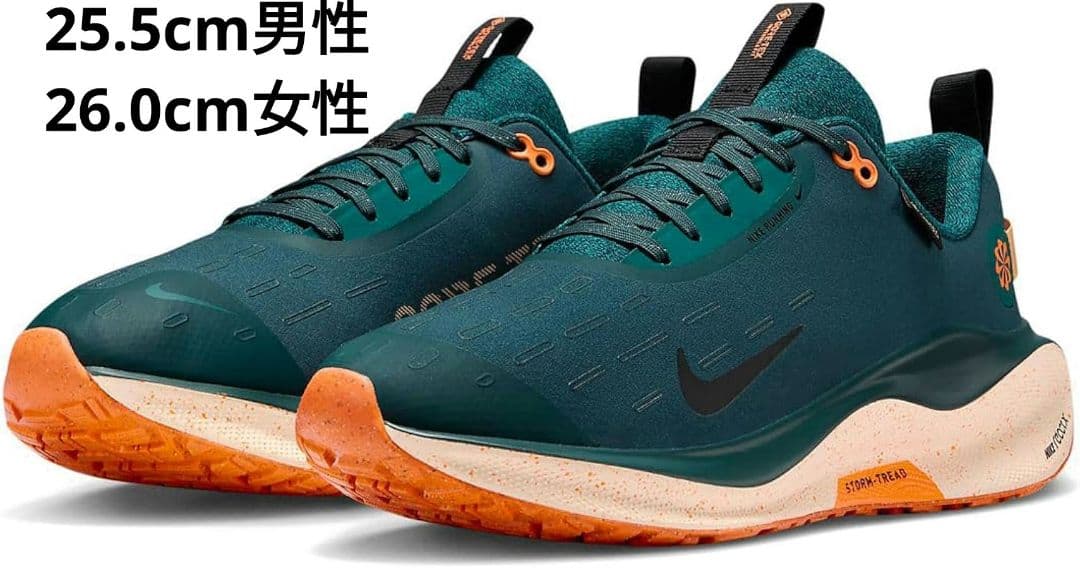 NIKEナイキ リアクトエックス インフィニティラン 4 GTX 男女 25.5