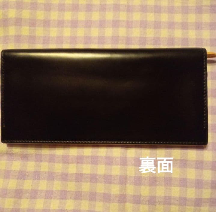 未使用 LORETO ロレート コードバン 長財布 黒