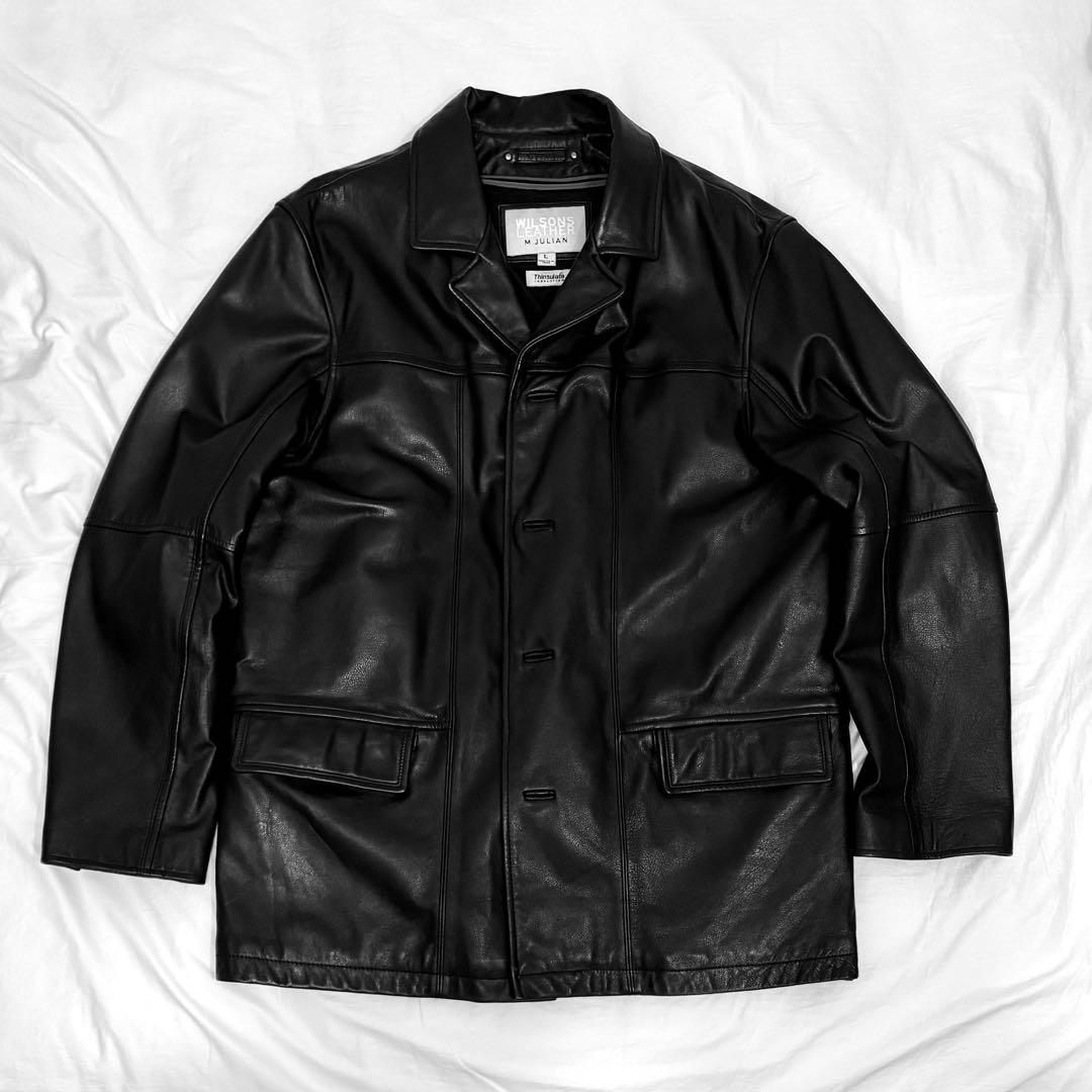 WILSONS LEATHER M.JULIAN カーコートレザージャケット L