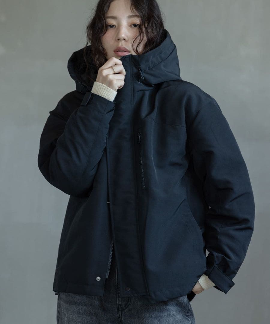 サニーレーベル　フーディダウンジャケット